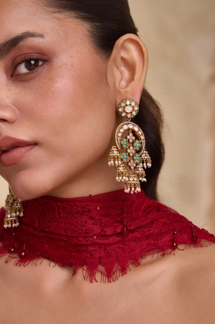 Vedika Polki Earrings