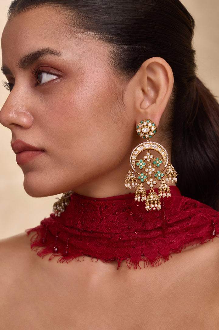 Vedika Polki Earrings