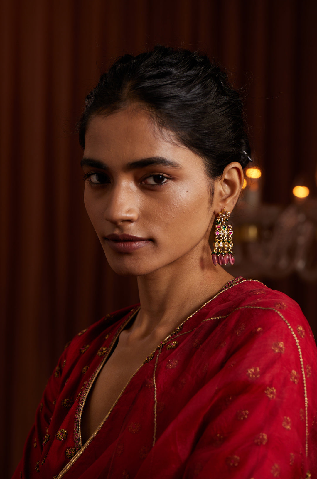 Saira Kundan Earrings