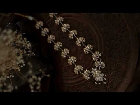 Januja Polki Silver Necklace