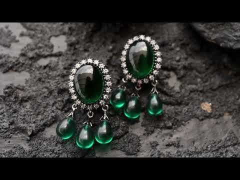 May Green Earrings