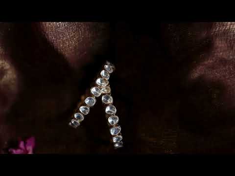 Yahvi Polki Bangle - Set of 2