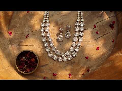 Ruma Layered Polki Necklace Set