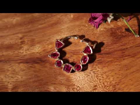 Sona Pink Polki Nosepin