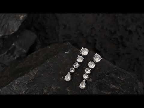 Mallory Silver Earrings