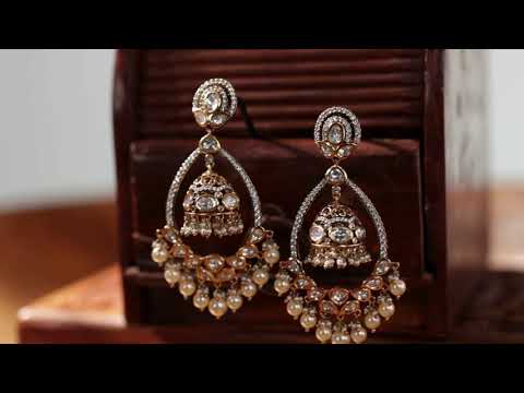 Nyra Chandbali Earrings