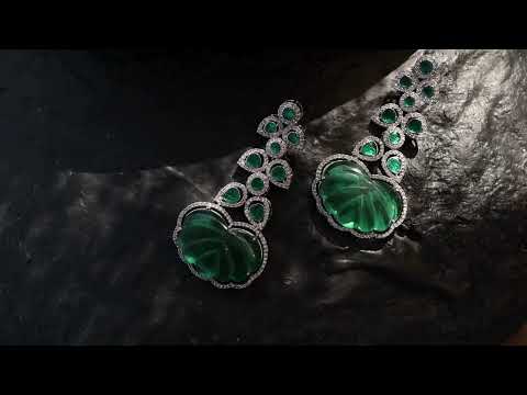 Denise Green Victorian Earrings