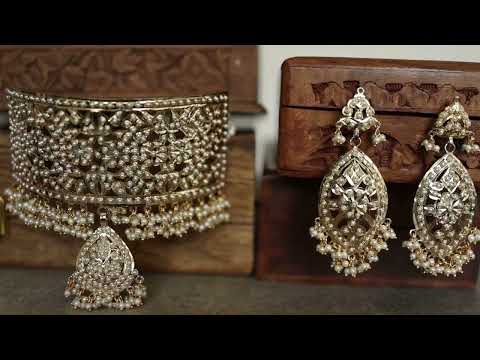 Dhita Jadau Choker Necklace Set