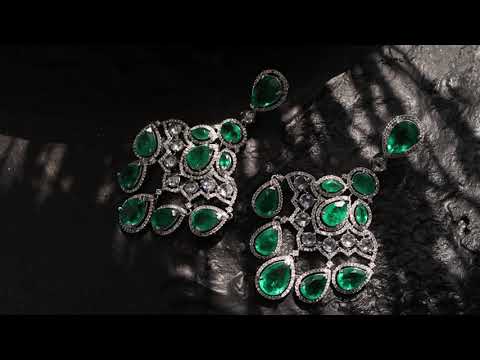 Aubrey Green Earrings