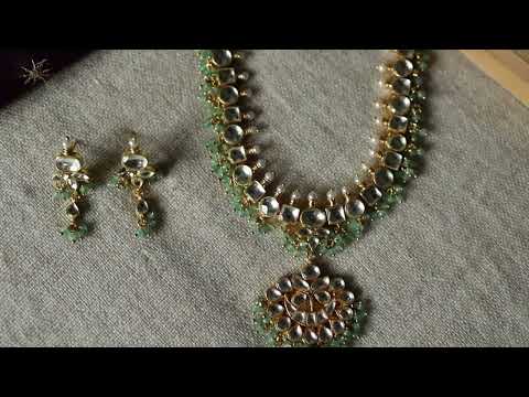 Jasmeet Kundan Necklace Set