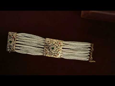 Saqira Multicolored Jadau Bracelet