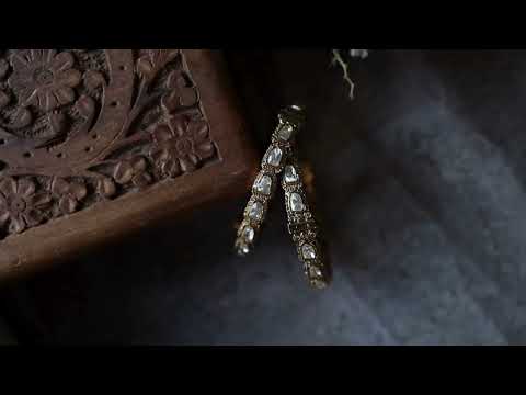 Ravina Polki Bangles- Set of 2