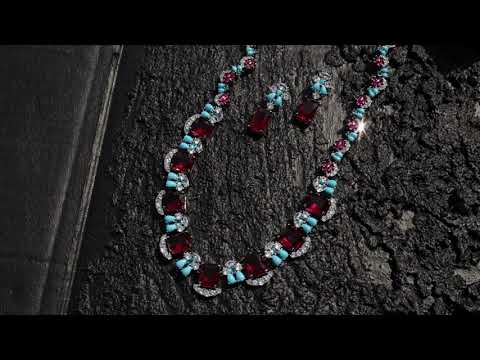 Rowan Multicolored Necklace Set