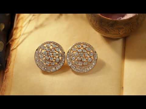 Saras Polki Studs