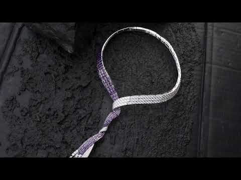 Thea Purple Victorian Necklace