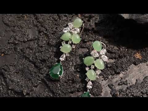 Sara Green Drop Earrings