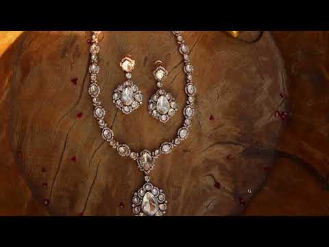 Hadiya Polki Necklace Set