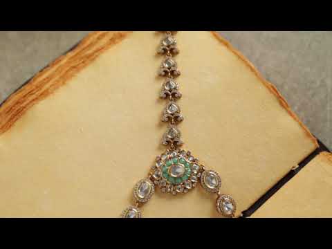 Saiya Polki Hathphool Bracelet