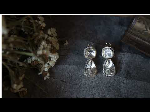 Dami Victorian Polki Earrings