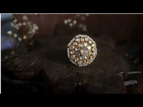 Ira Polki Silver Ring