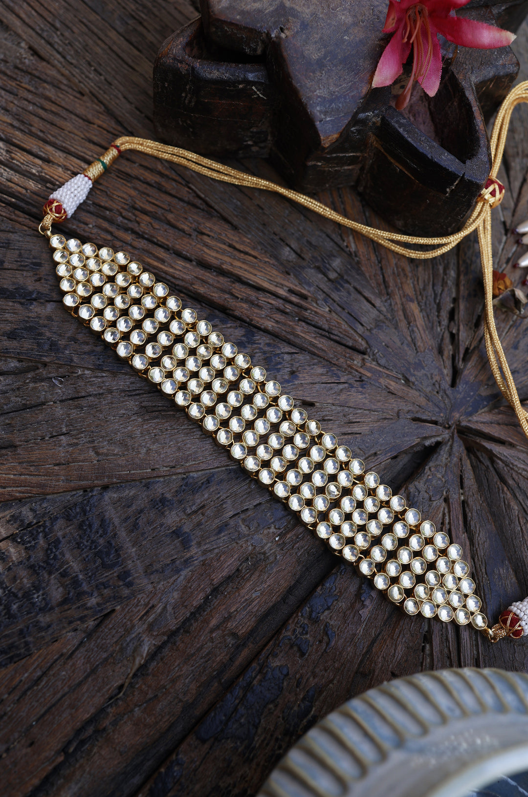 Divija Kundan Choker Necklace