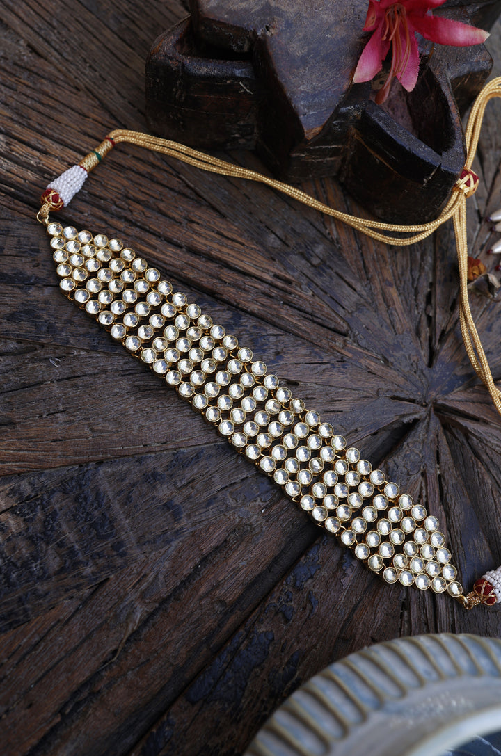 Divija Kundan Choker Necklace
