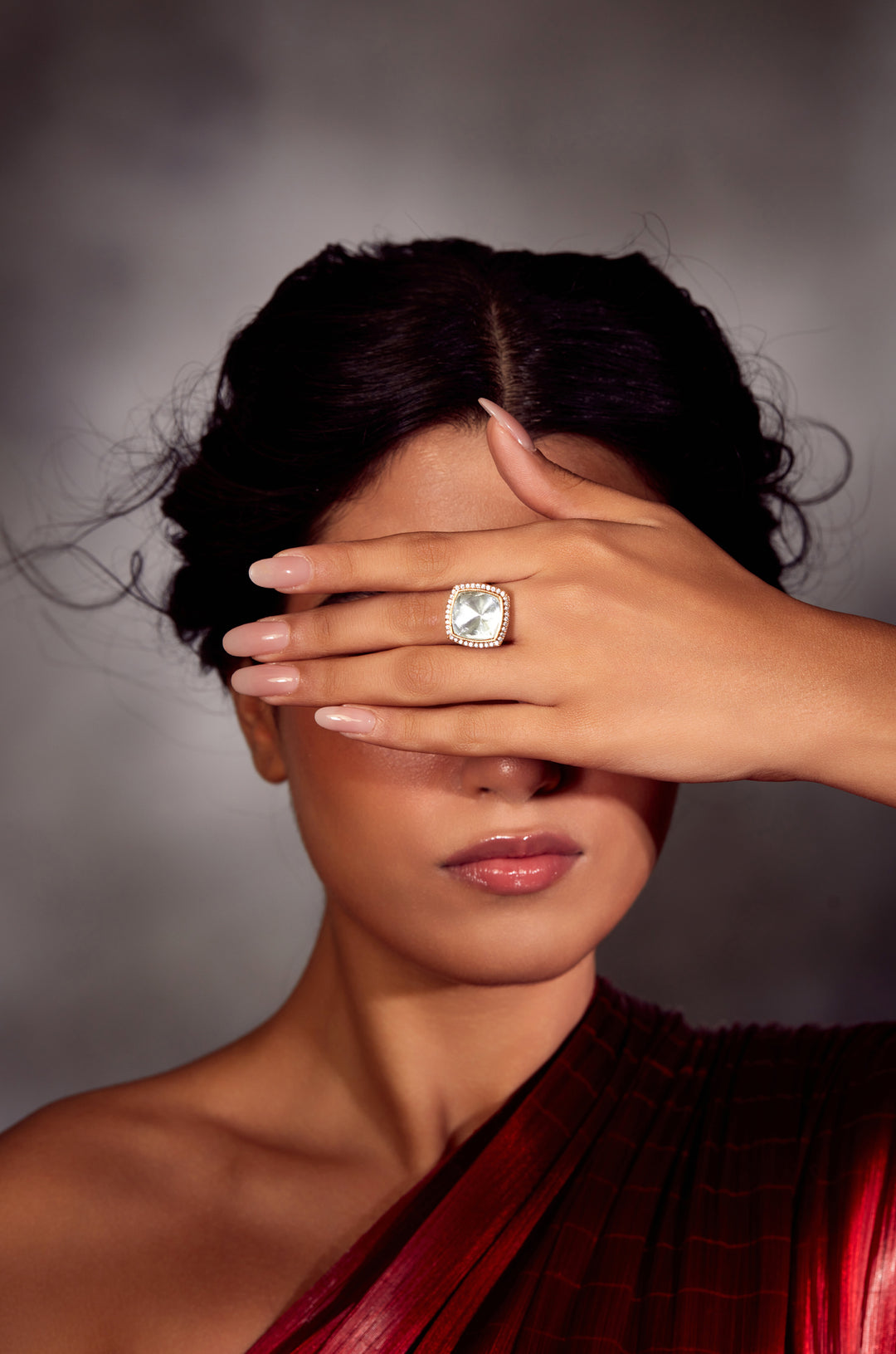 Lekhika Victorian Polki Ring