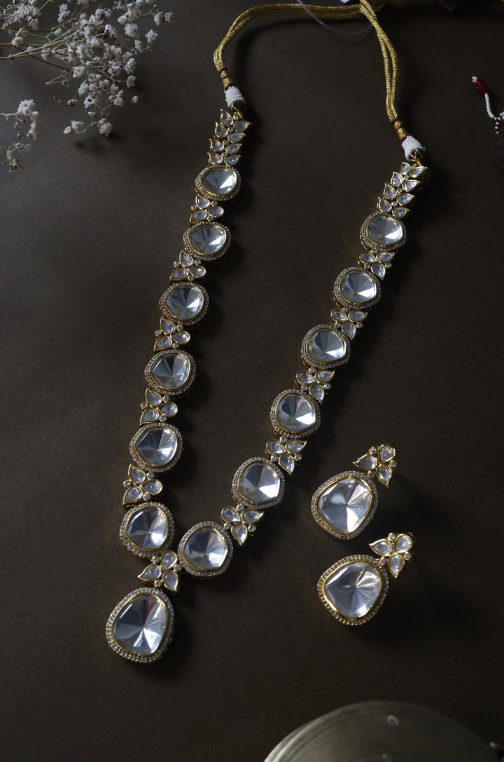 Jacinda Victorian Polki Necklace Set