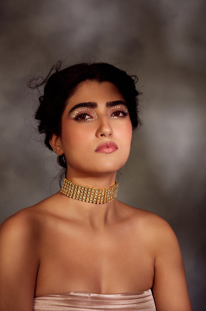 Divija Kundan Choker Necklace
