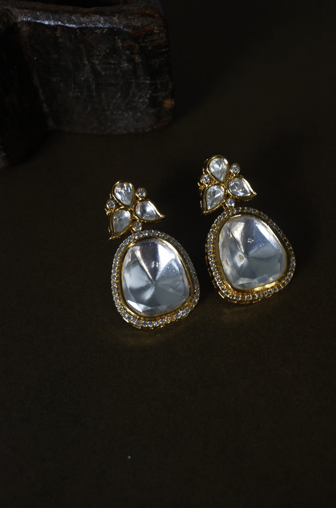 Jacinda Victorian Polki Necklace Set