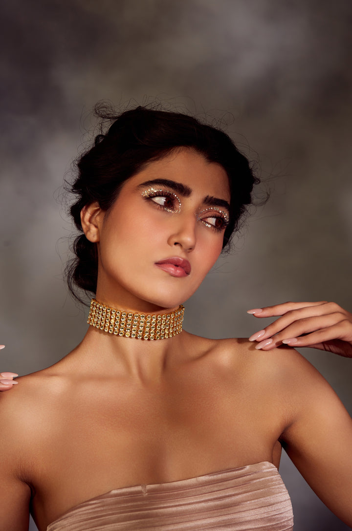 Divija Kundan Choker Necklace
