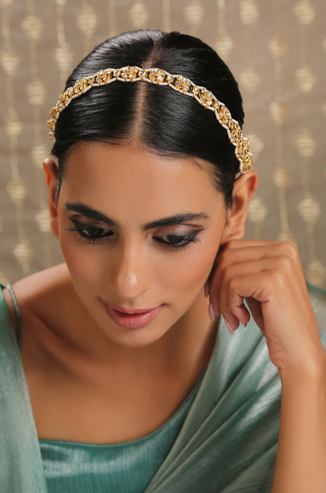 Zuri Kundan Head Band