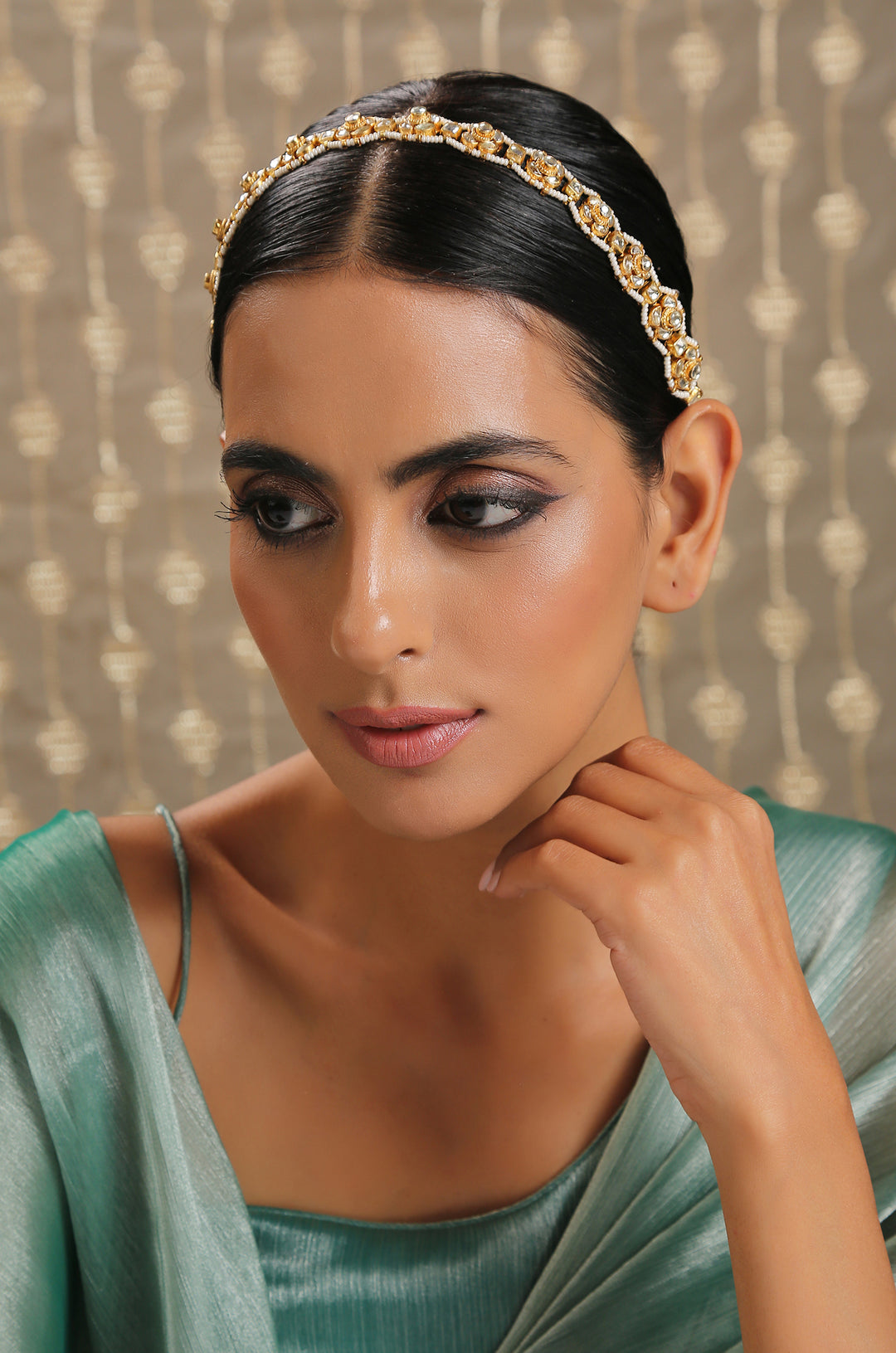 Zuri Kundan Head Band
