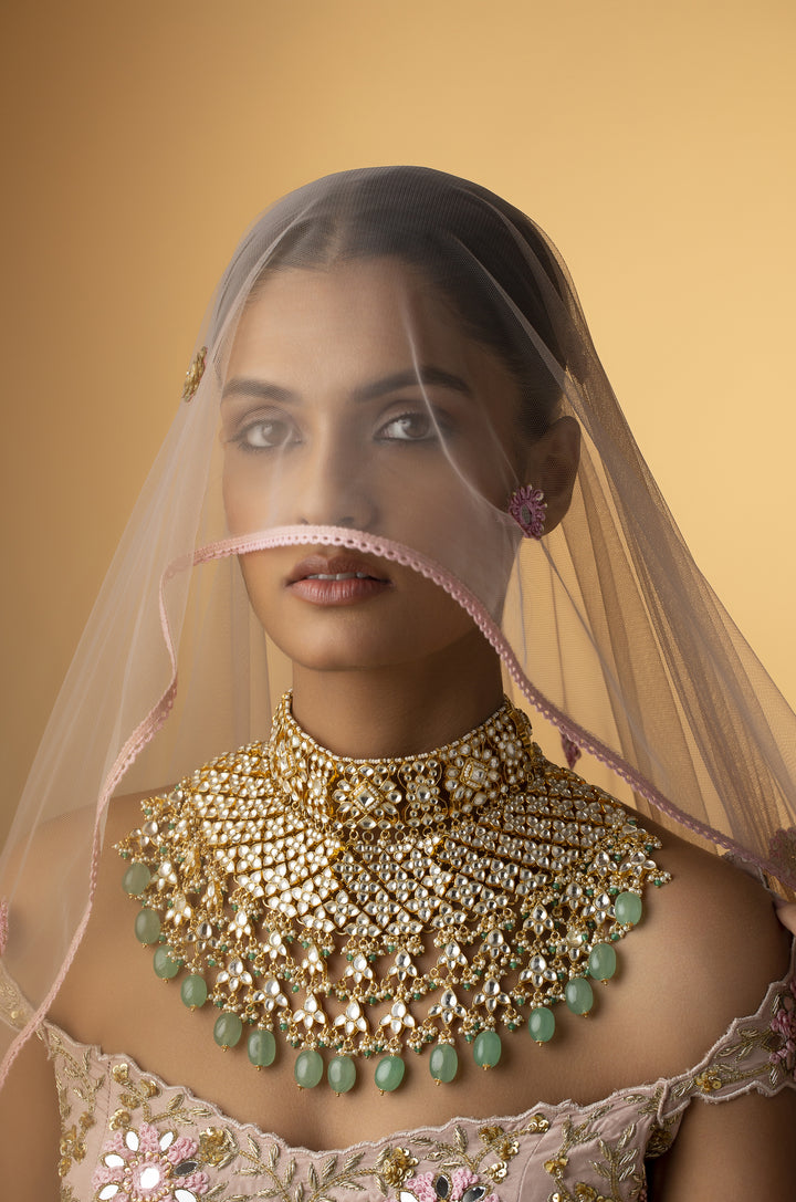 Shaamiana Kundan Necklace Set