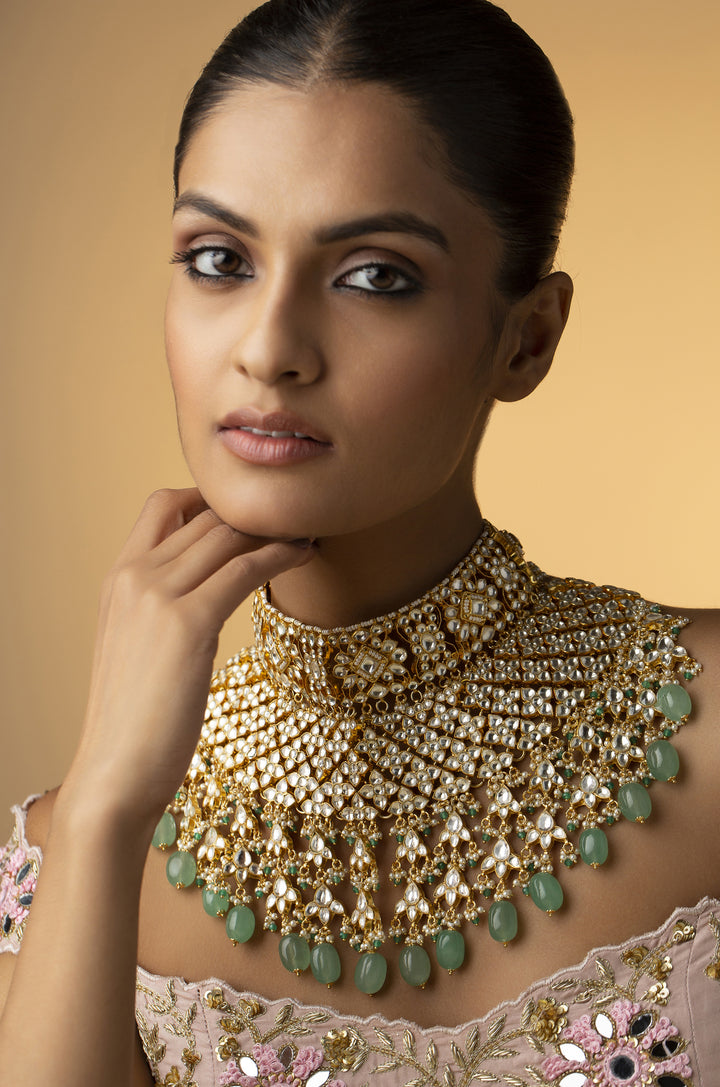 Shaamiana Kundan Necklace Set