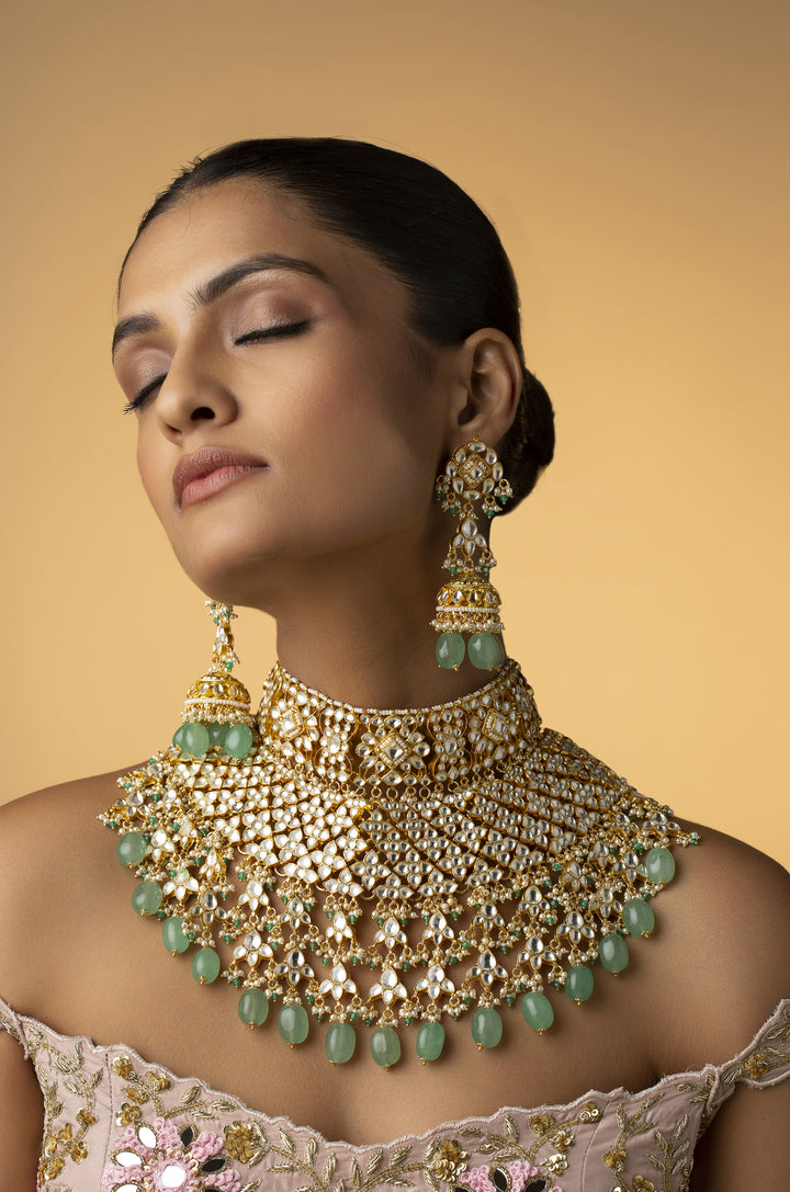 Shaamiana Kundan Necklace Set