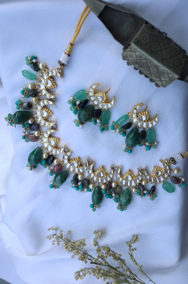Dhara Kundan Necklace Set