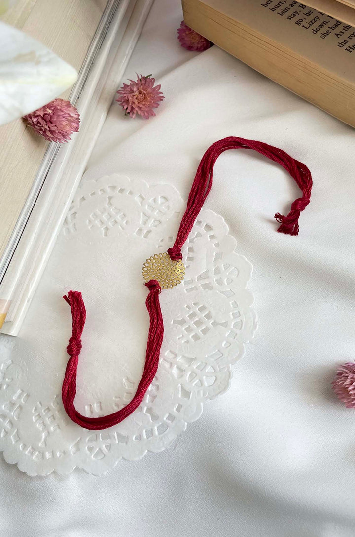 Vishu Red Rakhi