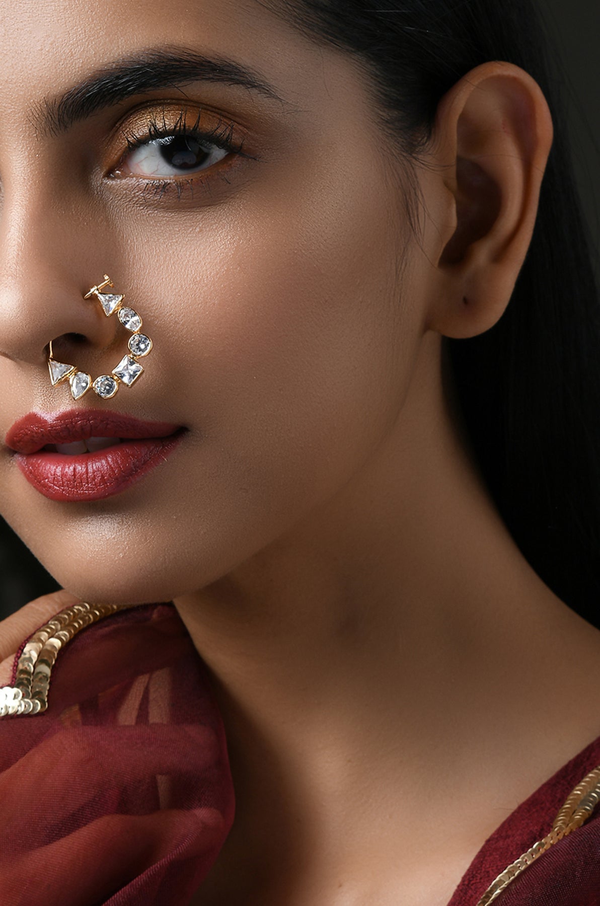 Polki nose ring new arrivals