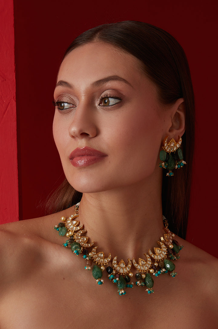 Dhara Kundan Necklace Set