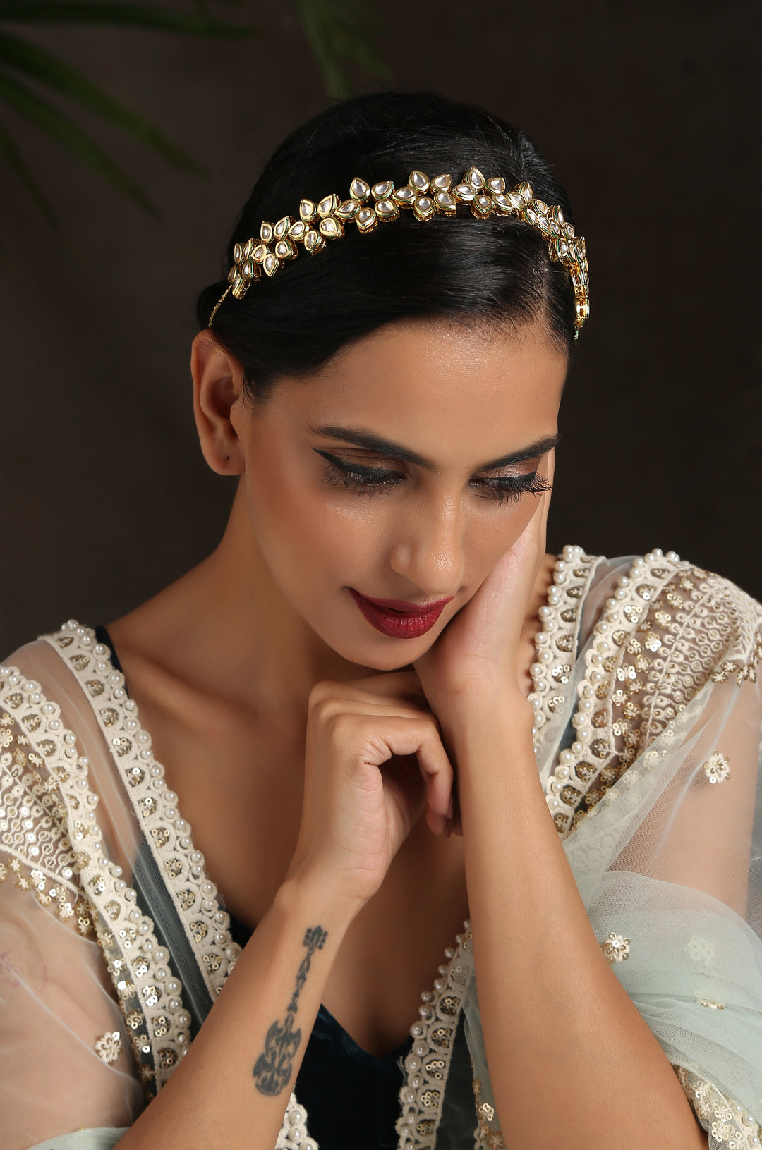 Shrutika Kundan Head Band