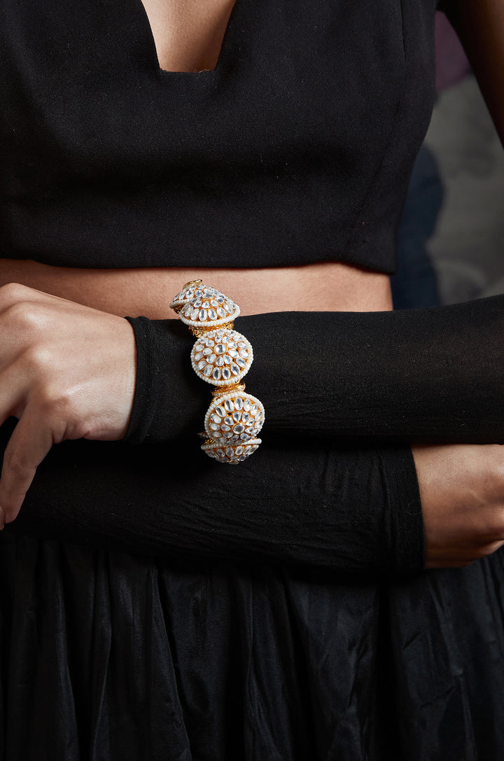 Nuray Polki Gajra Bracelet