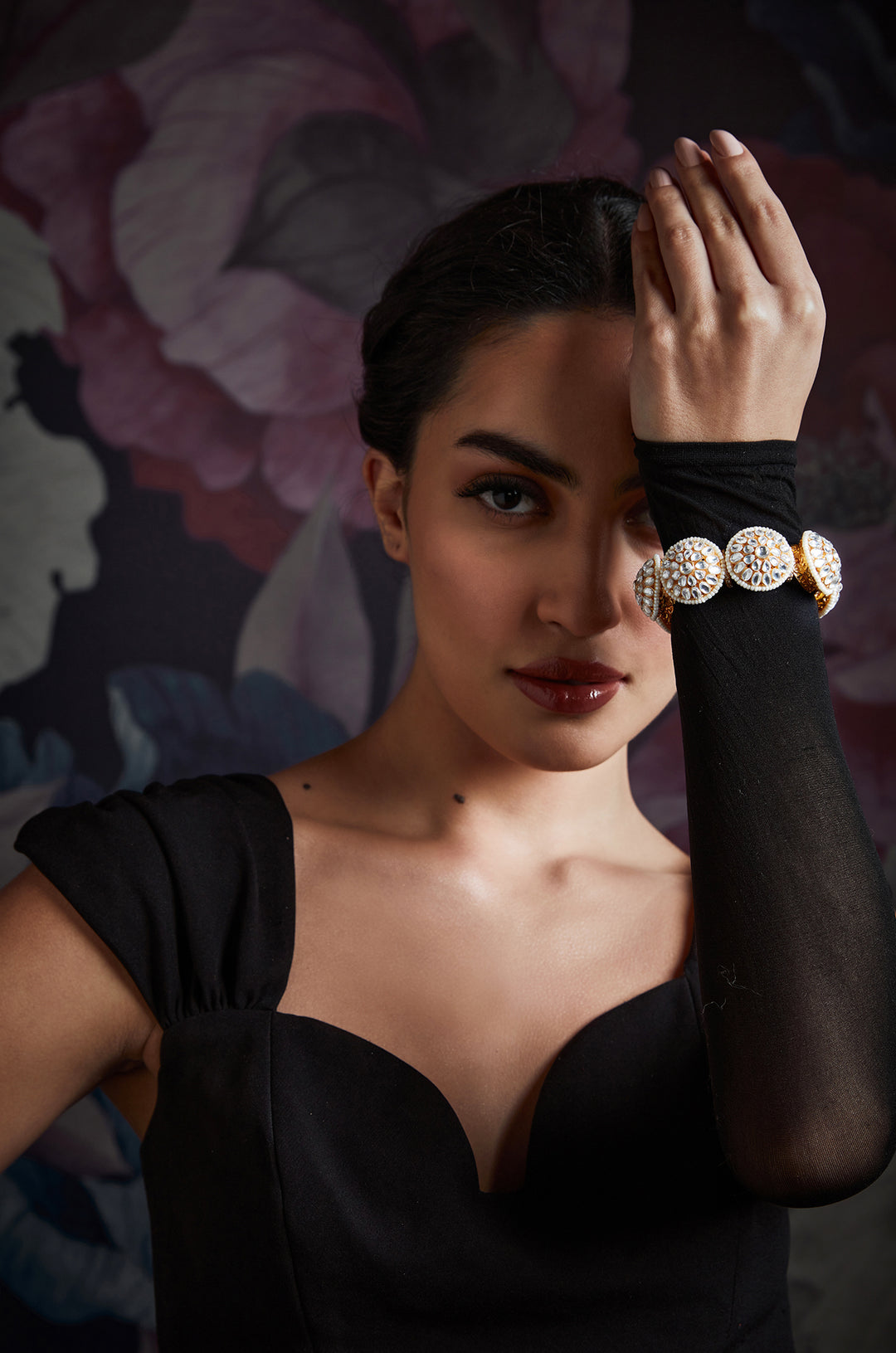 Nuray Polki Gajra Bracelet