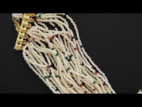 Marissa Polki Silver Choker Necklace