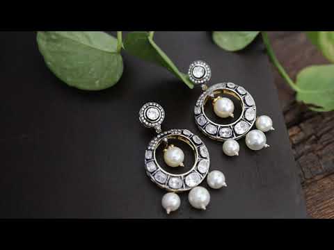 Shea Victorian Chandbali Earrings
